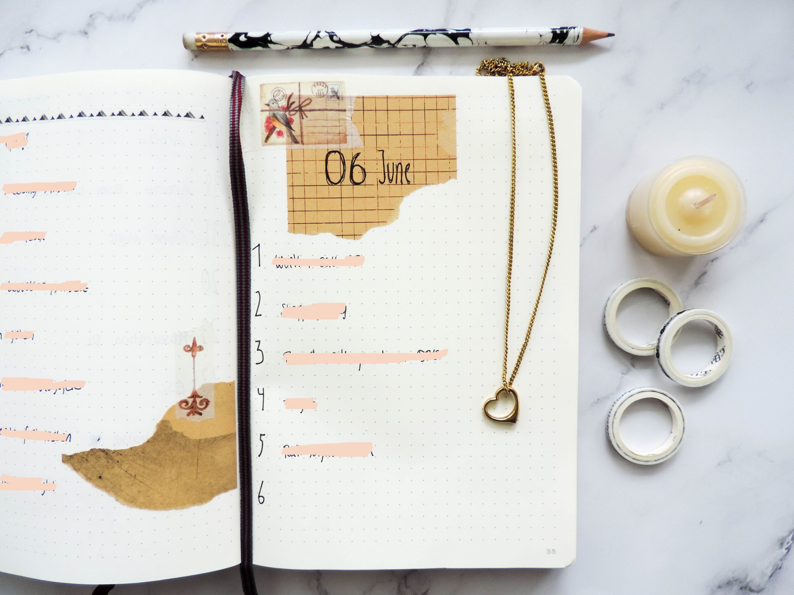 Picture Bullet Journal by turtleo design