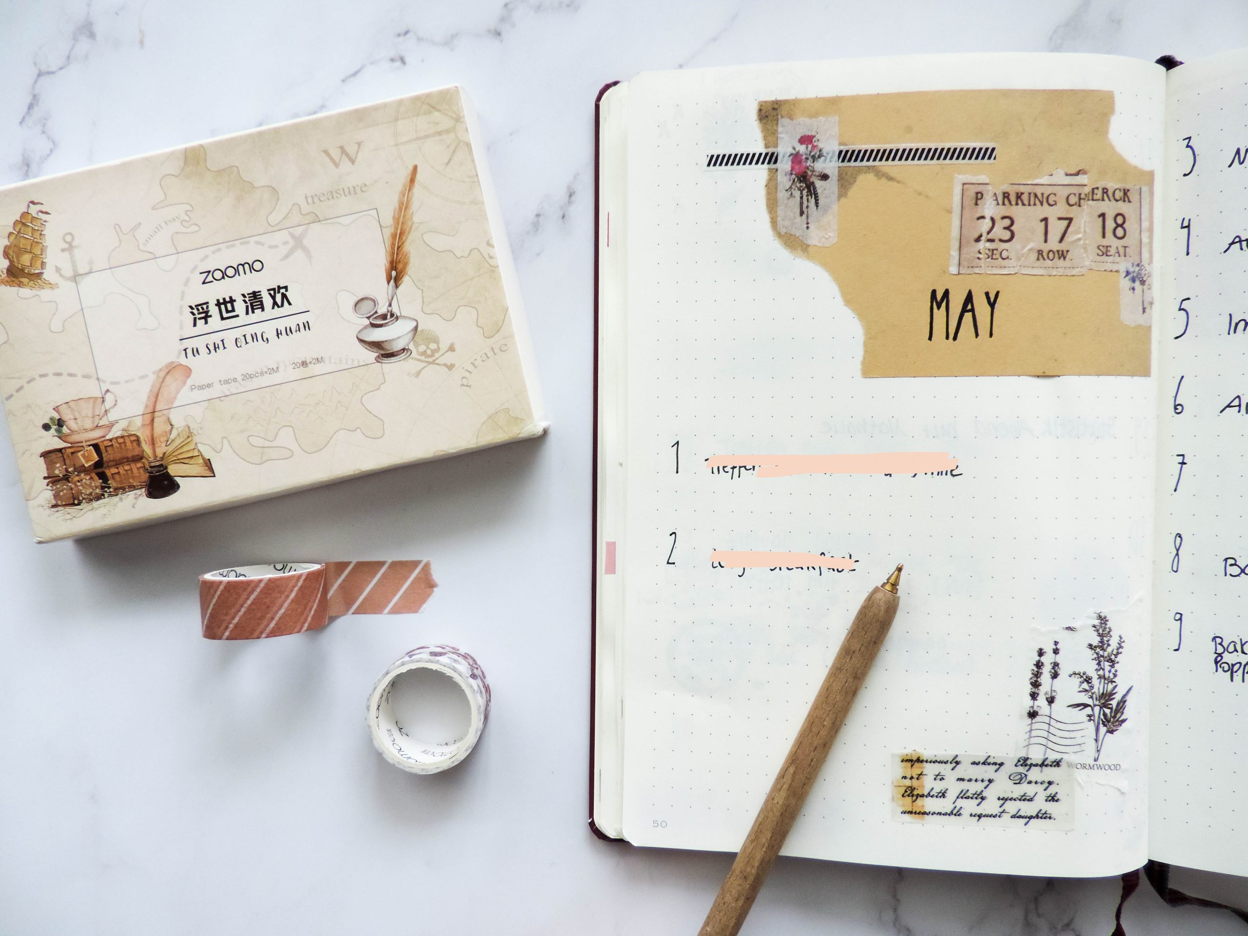 Picture Bullet Journal by turtleo design